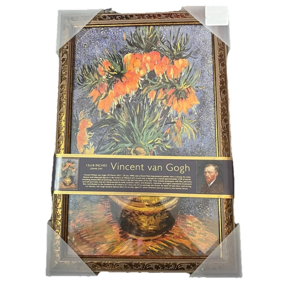 NEW Van Gogh Imperial Fritillaries in a Copper Vase 1886 | Viral |SHIPS SAME DAY